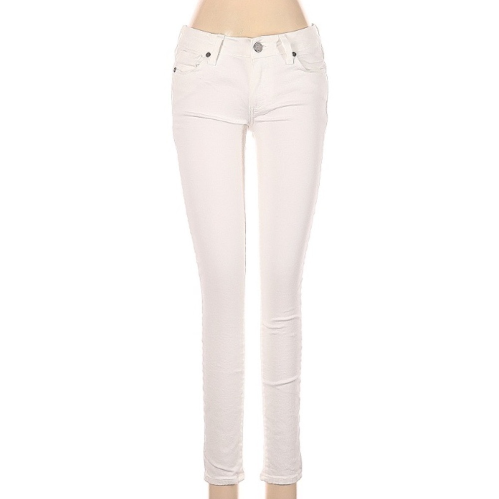 Paige verdugo ankle jeans summer white women’s skinny leg size 27
